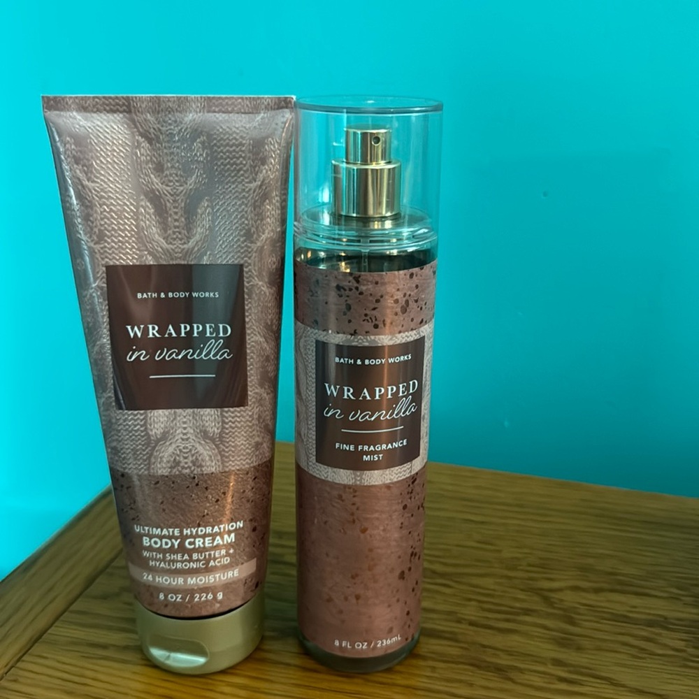 Wrapped in vanilla set